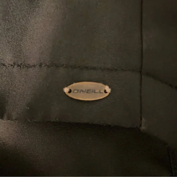 O'Neill Black Raincoat Lightweight Zip-Up M GUC - Picture 6 of 7